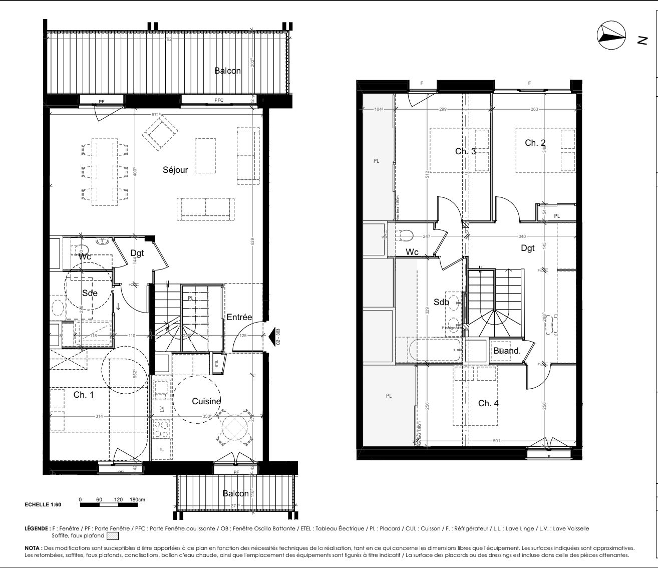 appartement 5 Pièces en vente sur ST JULIEN EN GENEVOIS (74160)